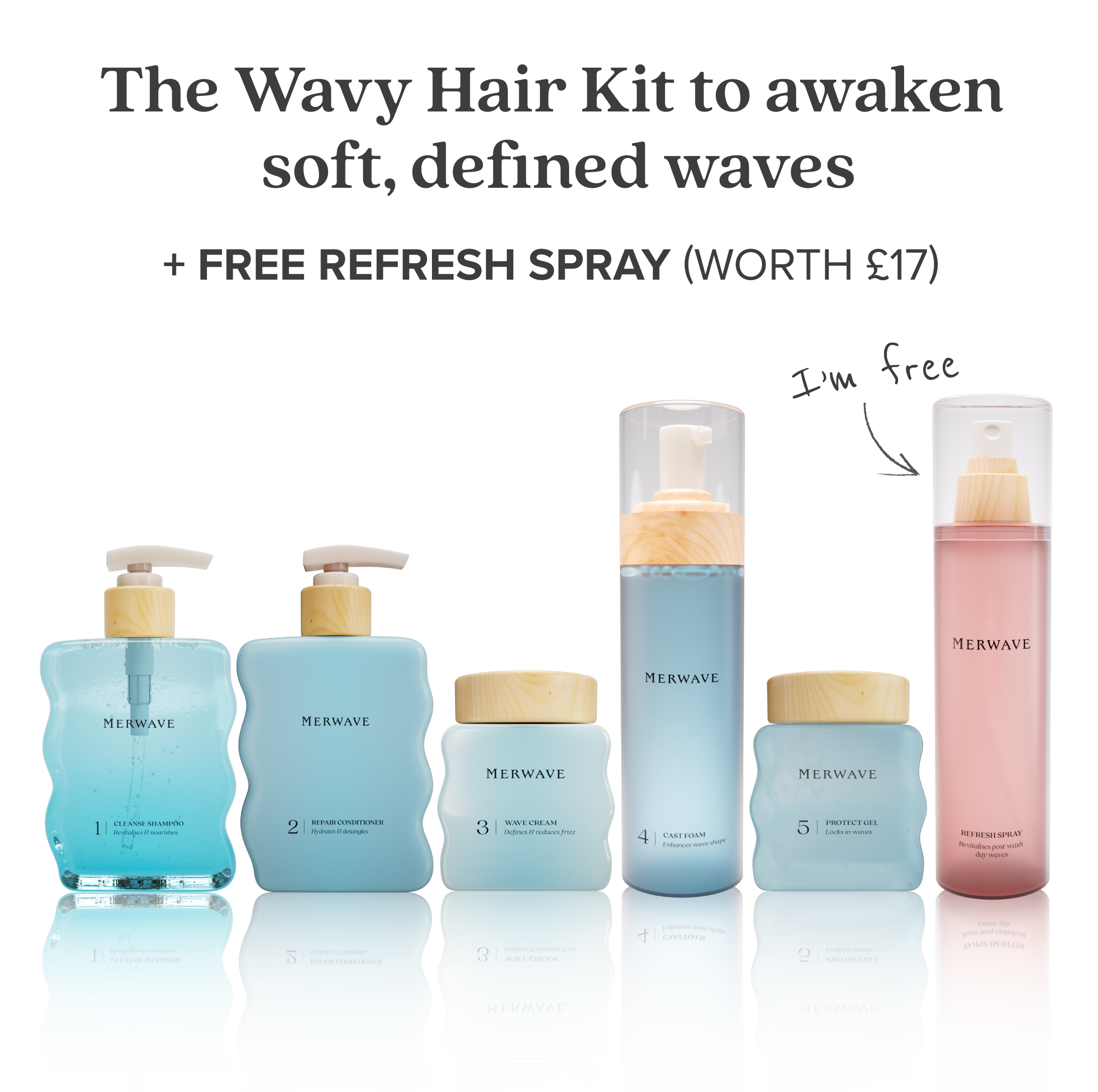 Merwave Wavy Hair Starter Kit