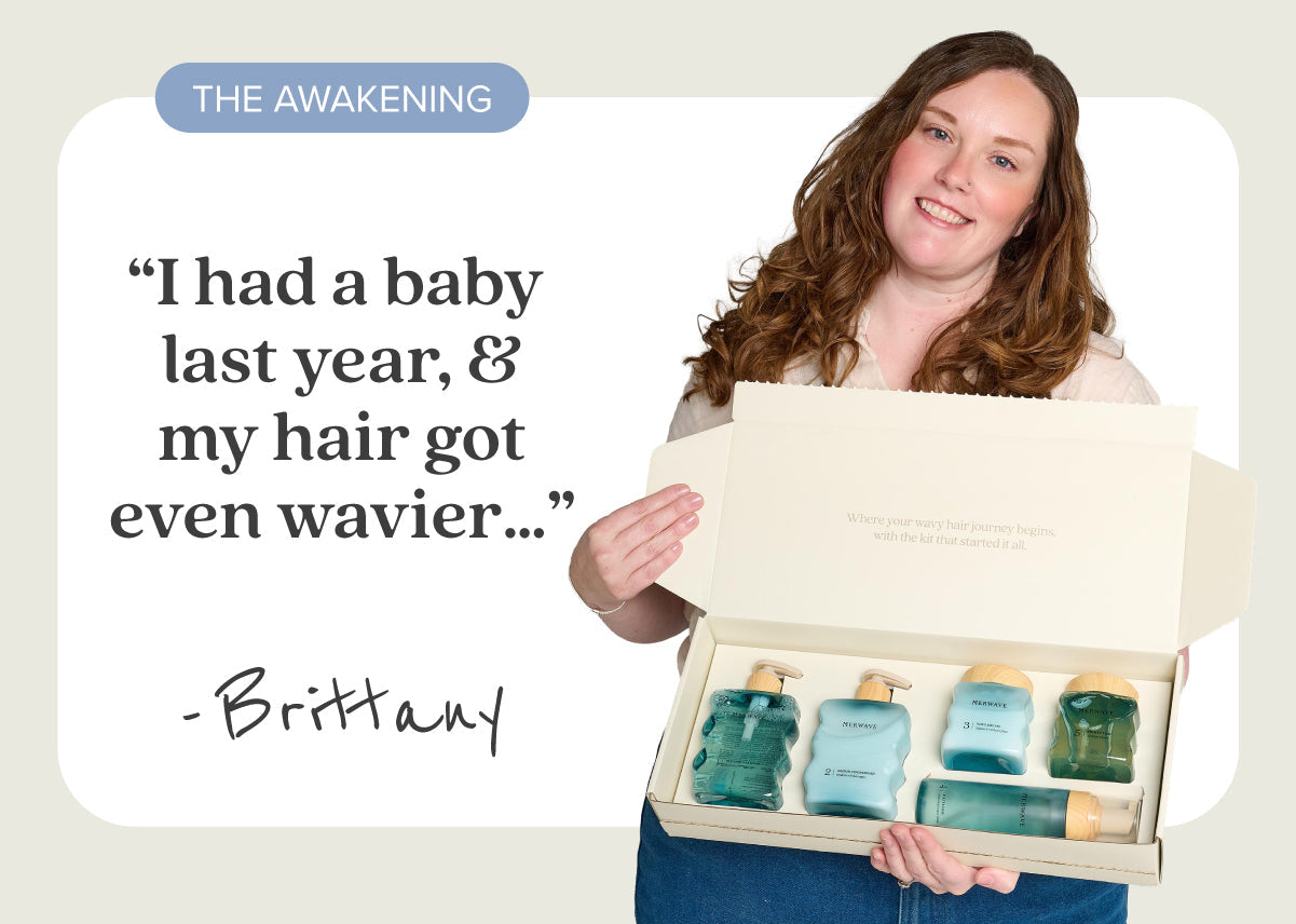 “I had a baby and my hair got even wavier” – Merwave