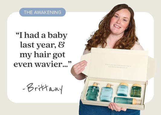 “I had a baby and my hair got even wavier”