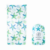 Beach/Bath Microfibre Towel - Turquoise Tide